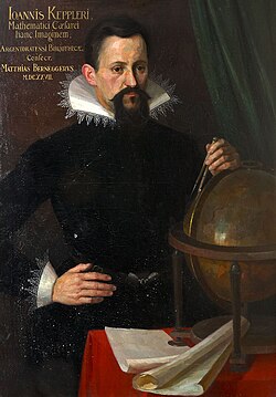 Johannes Kepler (1571–1630), the German astronomer, mathematician, astrologer, natural philosopher and writer on music[11]