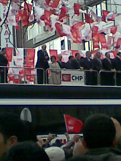 Kılıçdaroğlu during a public appearance in Ankara, April 2011
