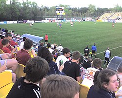 MUSC Health Stadium, home of the Charleston Battery from 1998 until 2019