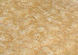 Carbon dioxide activity is visible during the fermentation process in the form of bubbles in the must.