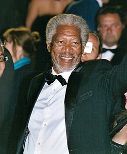Freeman at the 2005 Cannes Film Festival