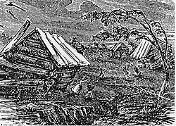 The New Madrid earthquake was interpreted by the Muscogee to support the Shawnee's resistance.