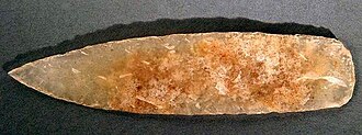 Chalcedony knife, AD 1000–1200