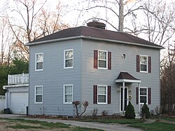 A surviving welded steel house