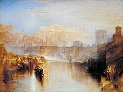 Agrippina Landing with the Ashes of Germanicus by J.M.W. Turner, 1839