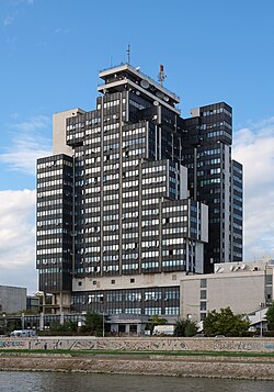 The Macedonian Radio-Television headquarters