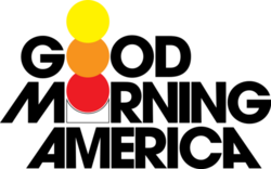 First logo for Good Morning America, used from 1975 to 1987