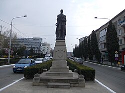 Statue of Alexandru Ioan Cuza in Bârlad