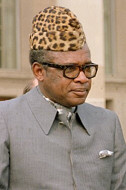 Mobutu Sese Seko, the president of Zaire from 1965 to 1997