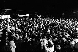 Apollo 8 astronauts return to Houston after their mission