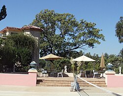 The Virginia Robinson Estate & Gardens, built in 1911 by the heiress of J. W. Robinson's, is open to the public.