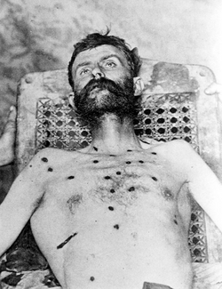 Posthumous photograph of Bill Doolin
