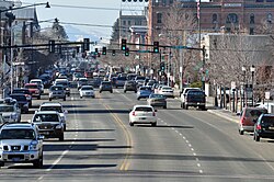 Main Street in Bozeman, 2011