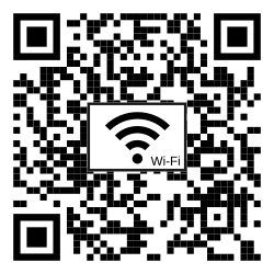 A QR code to automatically join a Wi‑Fi network
