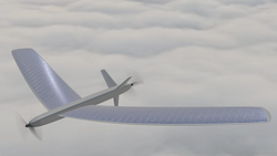 3D design of a solar-powered aircraft on Venus[13]