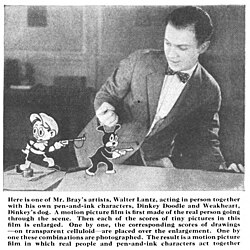 Lantz in the January 1925 edition of The American Magazine