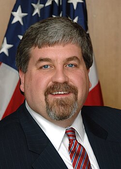 Hargan's HHS portrait during the George W. Bush administration
