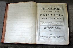 Newton's own copy of his Principia, with hand-written corrections for the second edition