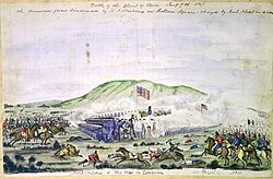 The Battle of La Mesa was the last battle fought between the Americans and Californio forces.