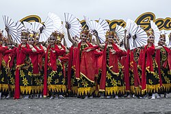 Gandrung, iconic dance in Banyuwangi.