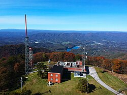 Television transmitter for WDBJ, a CBS affiliate in Virginia