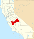 Fresno County map