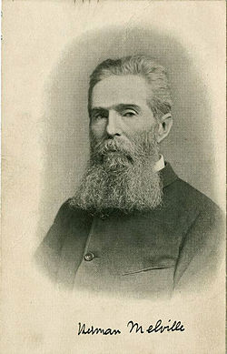 The last known image of Melville, a cabinet card by George G. Rockwood in 1885