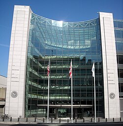 U.S. Securities and Exchange Commission headquarters in Washington, D.C., near Washington Union Station