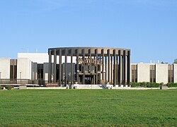 The Mercury News headquarters from 1967 to 2014 is now Supermicro Green Computing Park.
