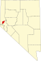 Storey County map