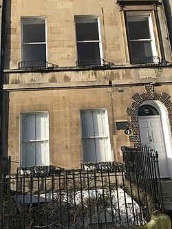 Austen's house, 4 Sydney Place, Bath