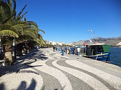 Promenade of Argostoli.