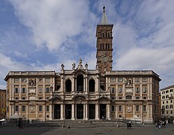 Santa Maria Maggiore, the first Marian church in Rome, originally built between 430 and 440[70]
