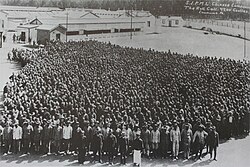 Around 4,200 miners at the Simmer and Jack mine on the Witwatersrand, taken between 1904 and 1910.