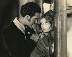 Lillian Gish and John Gilbert in La Bohème