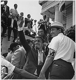 Davis during the 1963 March on Washington