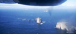 Other islands in the archipelago show the effects of centuries of erosion