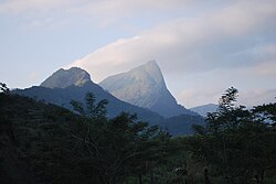 Mountain formation in southern Veracruz