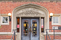 North Portland Branch Library, Portland, Oregon.