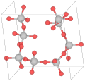 Crystal structure of α-tridymite
