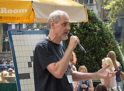 John Chaneski, an Ask Me Another "puzzle guru" in 2019