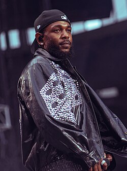 In 2024, he was involved in a rap feud with Kendrick Lamar (pictured).