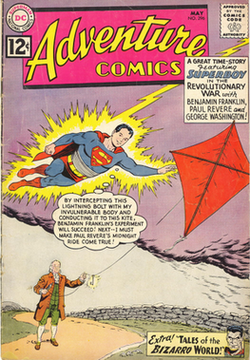 Adventure Comics #296 (May 1962), cover art by Swan, inks by George Klein