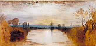 Chichester Canal (1828) by J. M. W. Turner