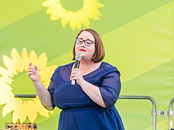 German politician Ricarda Lang has faced online fat-shaming.[275]