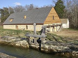 Reconstruction of George Washington's 1797 distillery