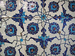 İznik tiles in the Enderûn Library, Topkapi Palace, Istanbul