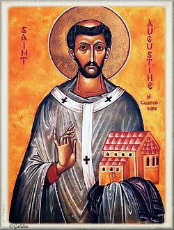 Augustine of Canterbury, the first archbishop of Canterbury