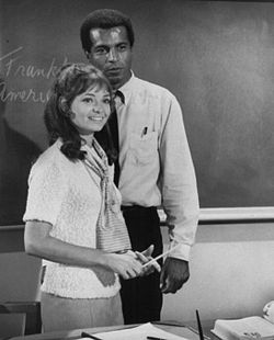 Haynes with Karen Valentine in Room 222 (1970)