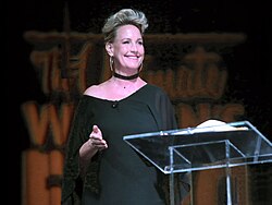 Brockovich, speaking at the Arizona Ultimate Women's Expo in Phoenix, Arizona, October 2016